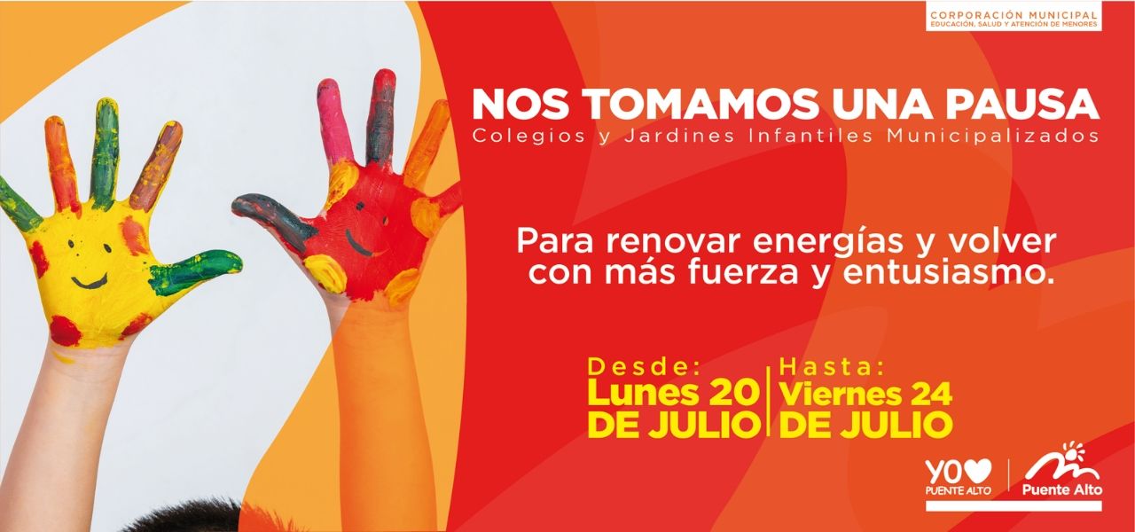 Hacemos una pausa