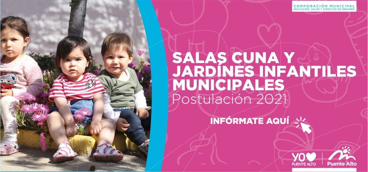 Postulación a salas cunas y jardines infantiles 2021